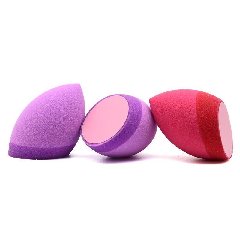 Nuevo Estilo Esponja de Silicona Libre de Látex 2 en 1 Esponja de Maquillaje Multifuncional Puff de Belleza Huevo Cosmético para la Cara