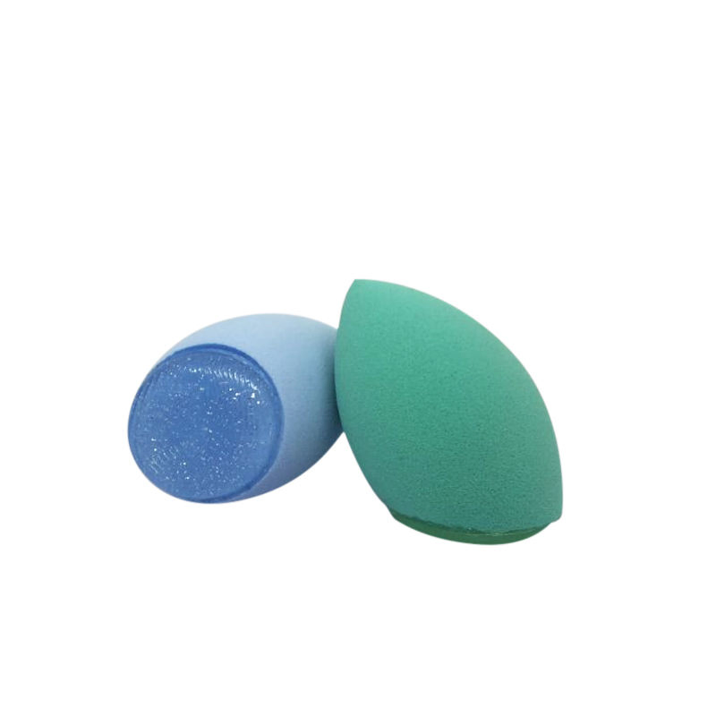 Esponja de maquillaje de silicona germicida biodegradable y antifúngica con bolsa de viaje