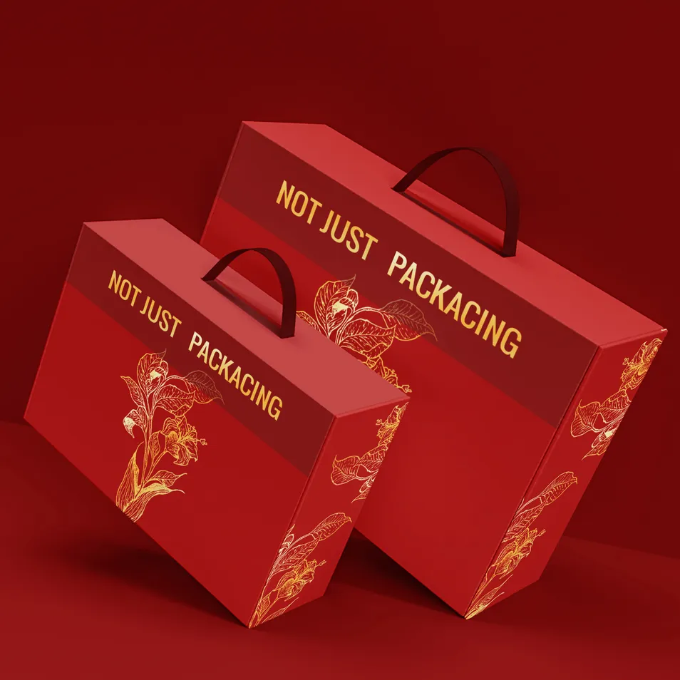 Caja de regalo colapsable de alta calidad, ecológica y duradera, embalaje de lujo para ropa, zapatos, bodas, cumpleaños y almacenamiento de cosméticos