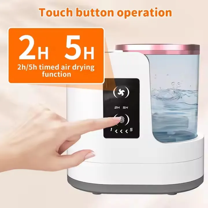 Limpiador y secador automático de brochas de maquillaje