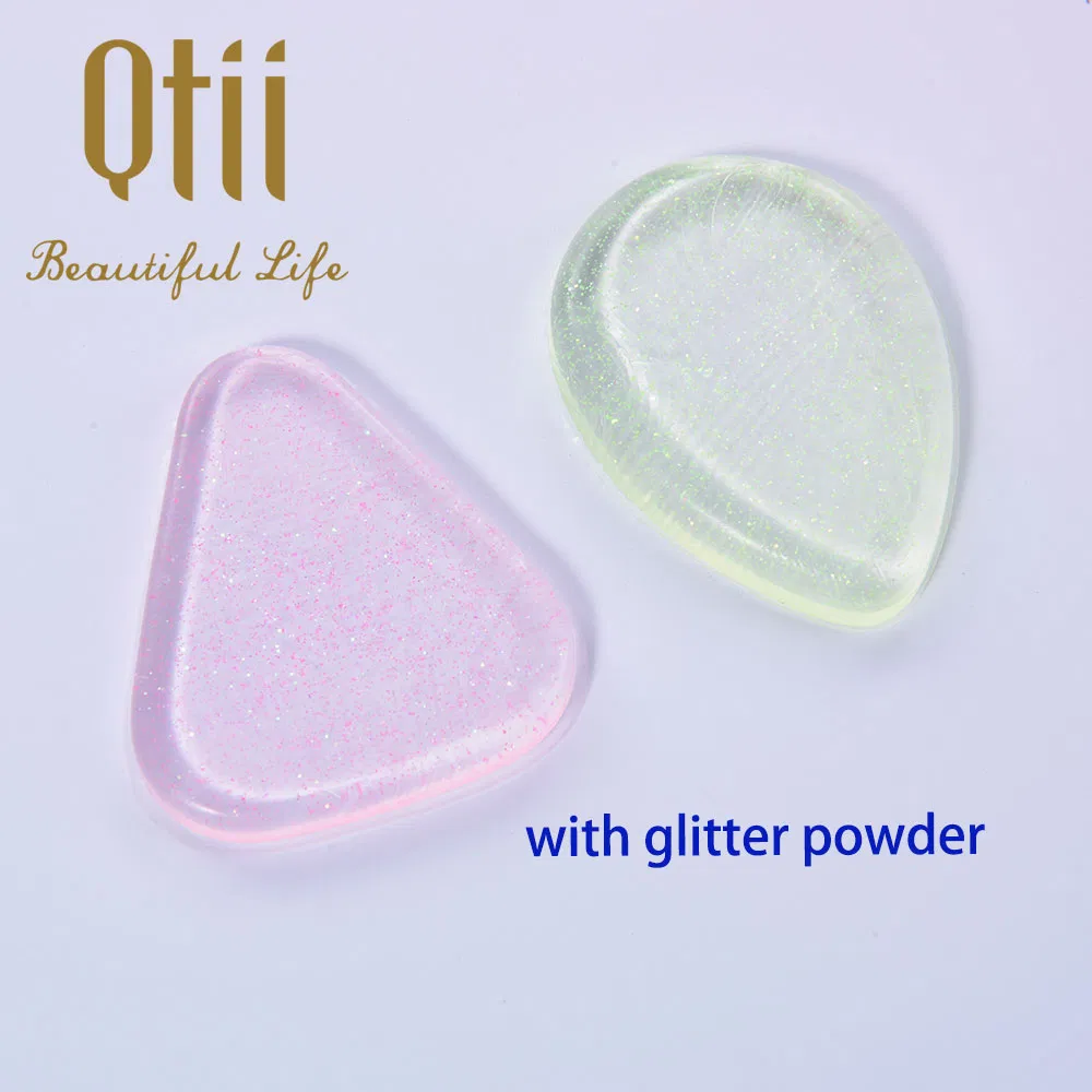 Esponja de maquillaje de silicona para base de gel, herramienta cosmética lavable de calidad premium