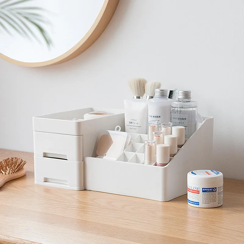 Entrega Rápida Pequeños Organizadores de Maquillaje y Almacenamiento Organizador de Plástico