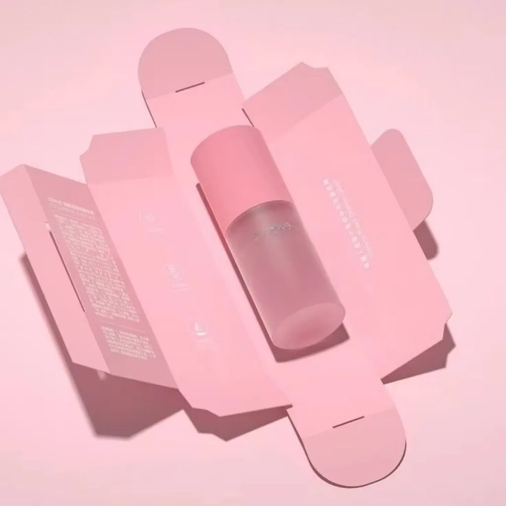 Conjunto de caja de cosméticos de lujo con logo personalizado, contenedor de almacenamiento de productos de belleza