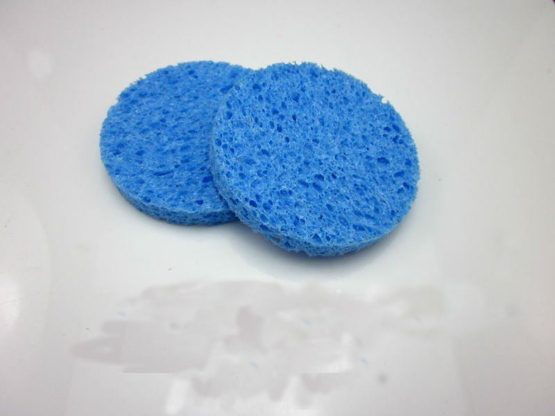 Esponja de Maquillaje de Celulosa Azul de Alta Calidad OEM