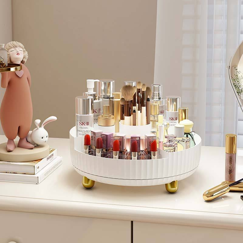 Baño 360 Grados de Organizador Cosmético Rotatorio Caja de Almacenamiento