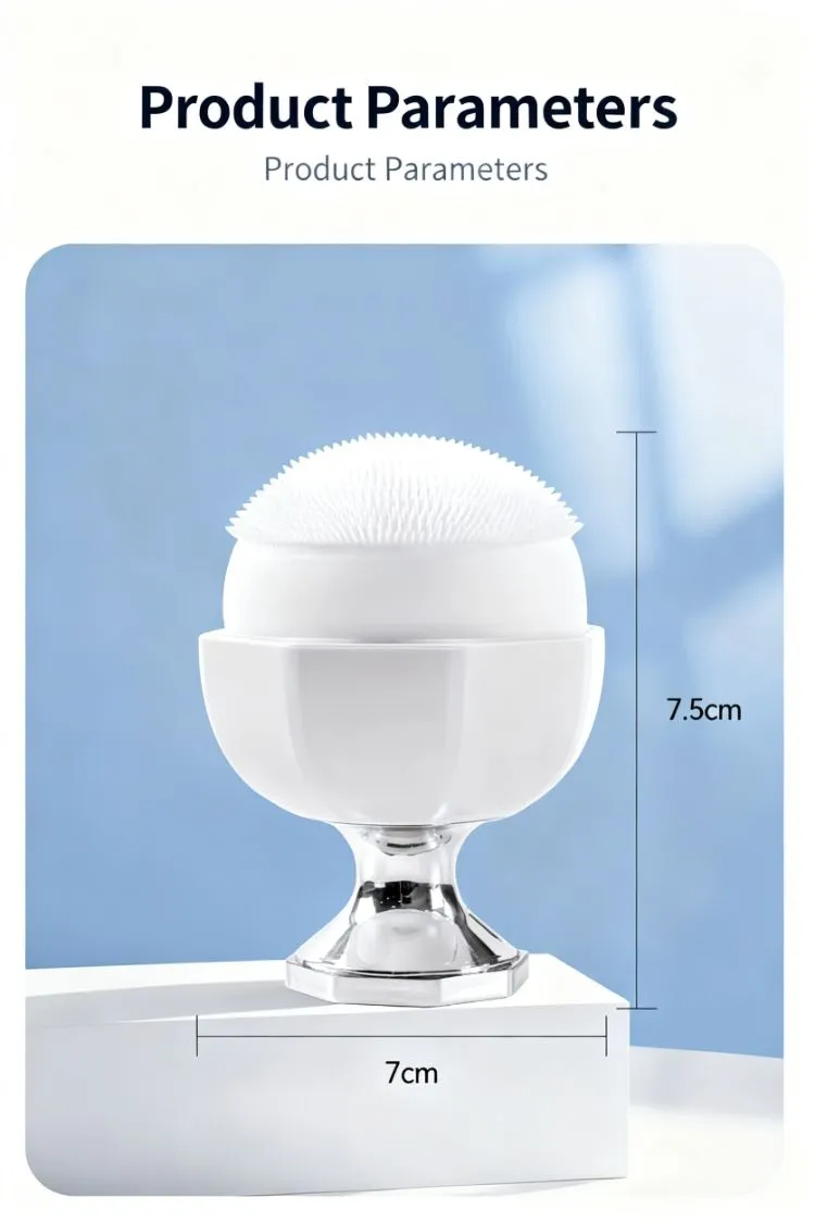 Cepillo de limpieza facial de silicona doble cara mini al por mayor, súper suave, masaje inflacionario, exfoliante facial, herramientas de maquillaje, limpiador