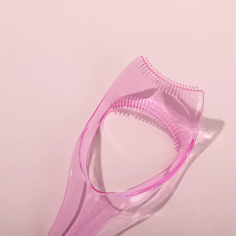 Cepillo multifuncional para pestañas, herramienta de belleza para maquillaje