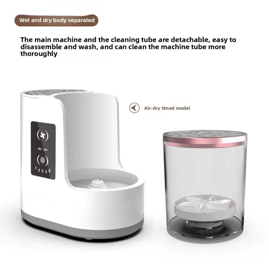 Máquina de limpieza automática portátil limpiadora eléctrica de brochas de maquillaje