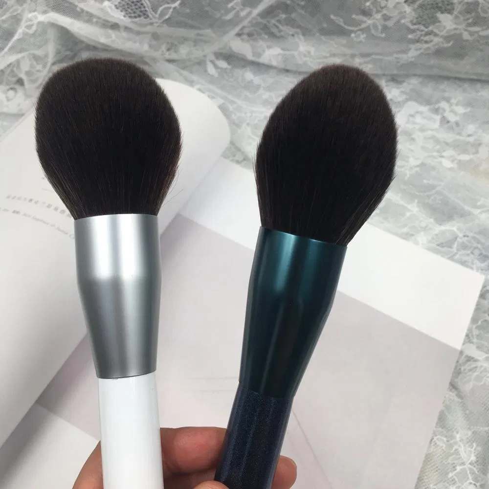 Brocha de Maquillaje en Polvo, Brocha Kabuki para la Cara de Gran Cobertura