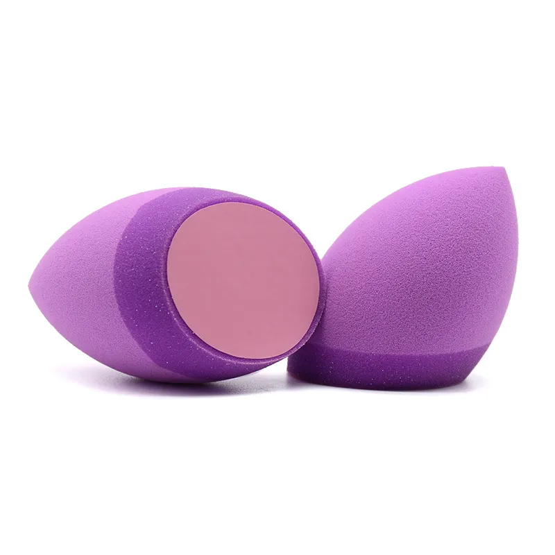 Nuevo Estilo Esponja de Silicona Libre de Látex 2 en 1 Esponja de Maquillaje Multifuncional Puff de Belleza Huevo Cosmético para la Cara