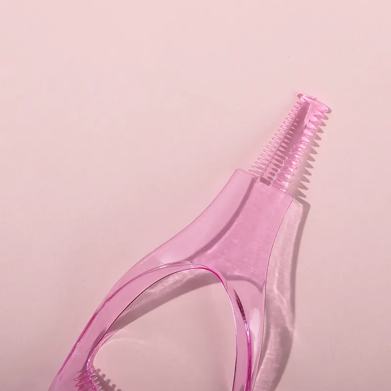 Cepillo multifuncional para pestañas, herramienta de belleza para maquillaje