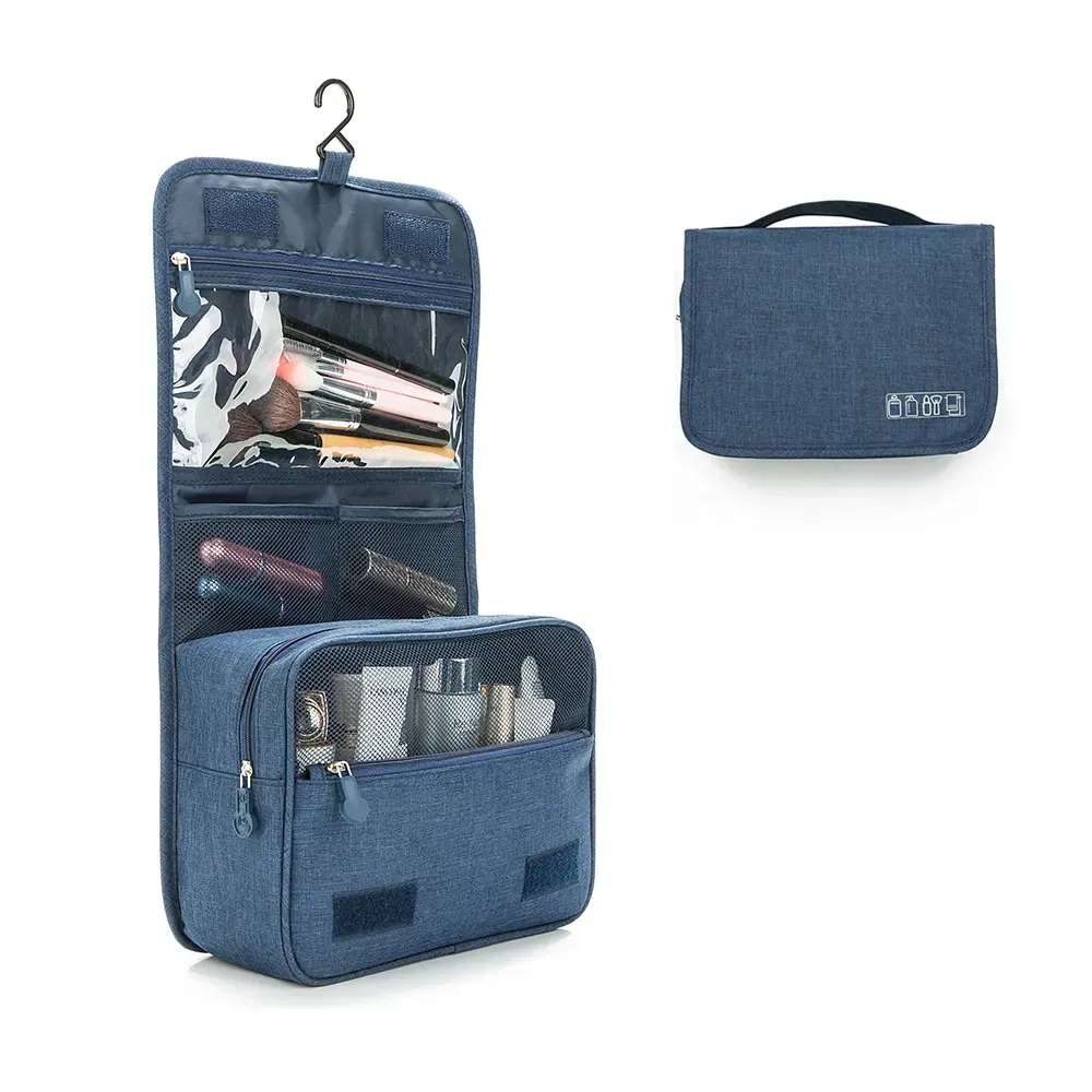 Organizador de Maquillaje Colgante Grande para Viaje y Almacenamiento