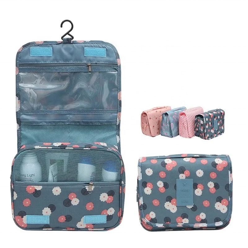 Organizador de Maquillaje Colgante Grande para Viaje y Almacenamiento