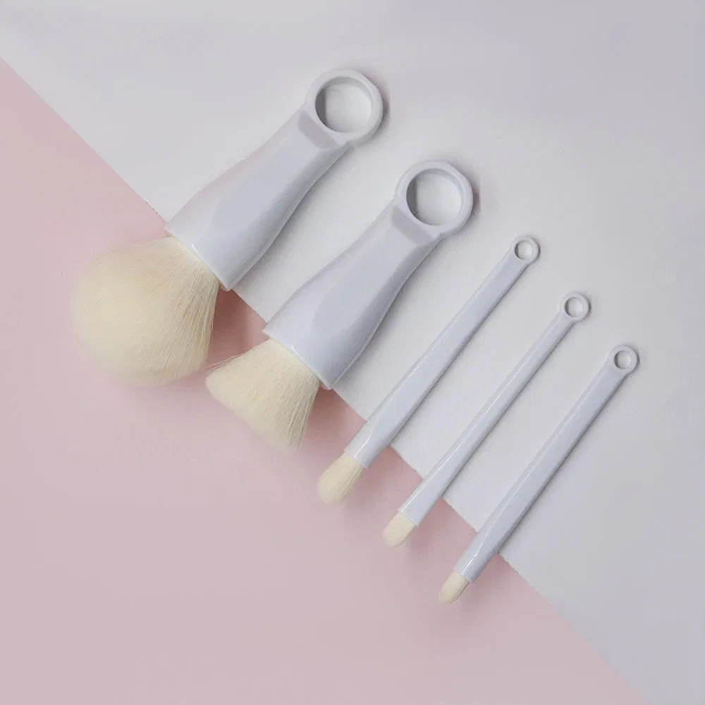 Brochas de maquillaje profesional portátil para rostro