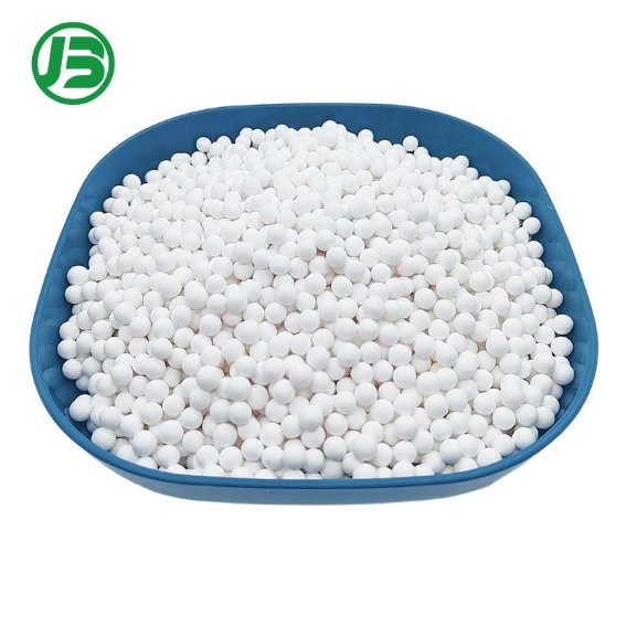 Bolas de cerámica de alúmina activada de bajo polvo protegen válvulas y tuberías &le; 0.5% Pérdida por atrición