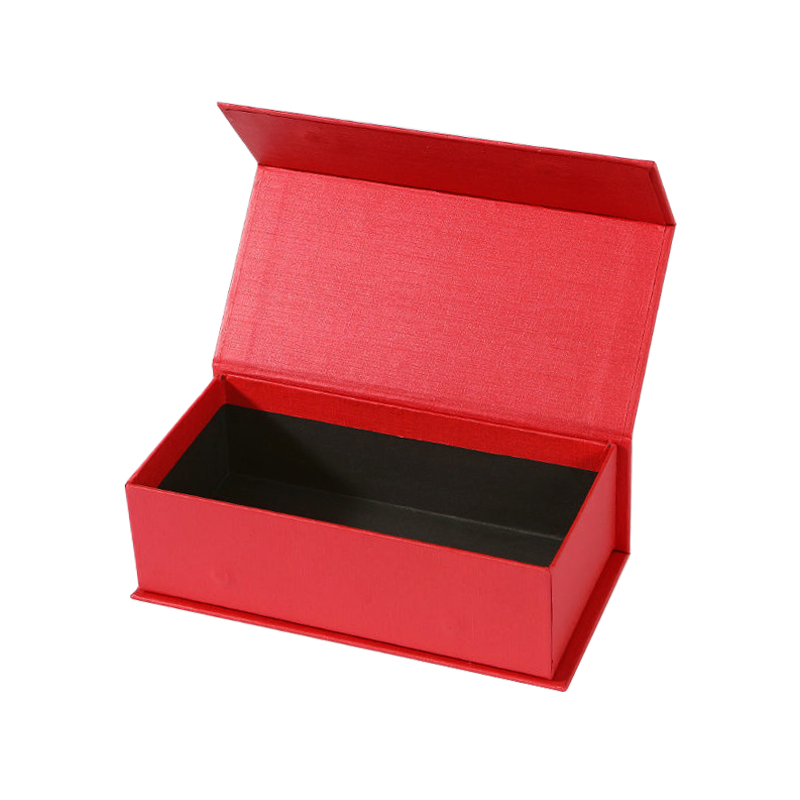 Caja de embalaje de cartón magnético plegable personalizada para joyería y cosméticos, caja de almacenamiento para regalos de negocios