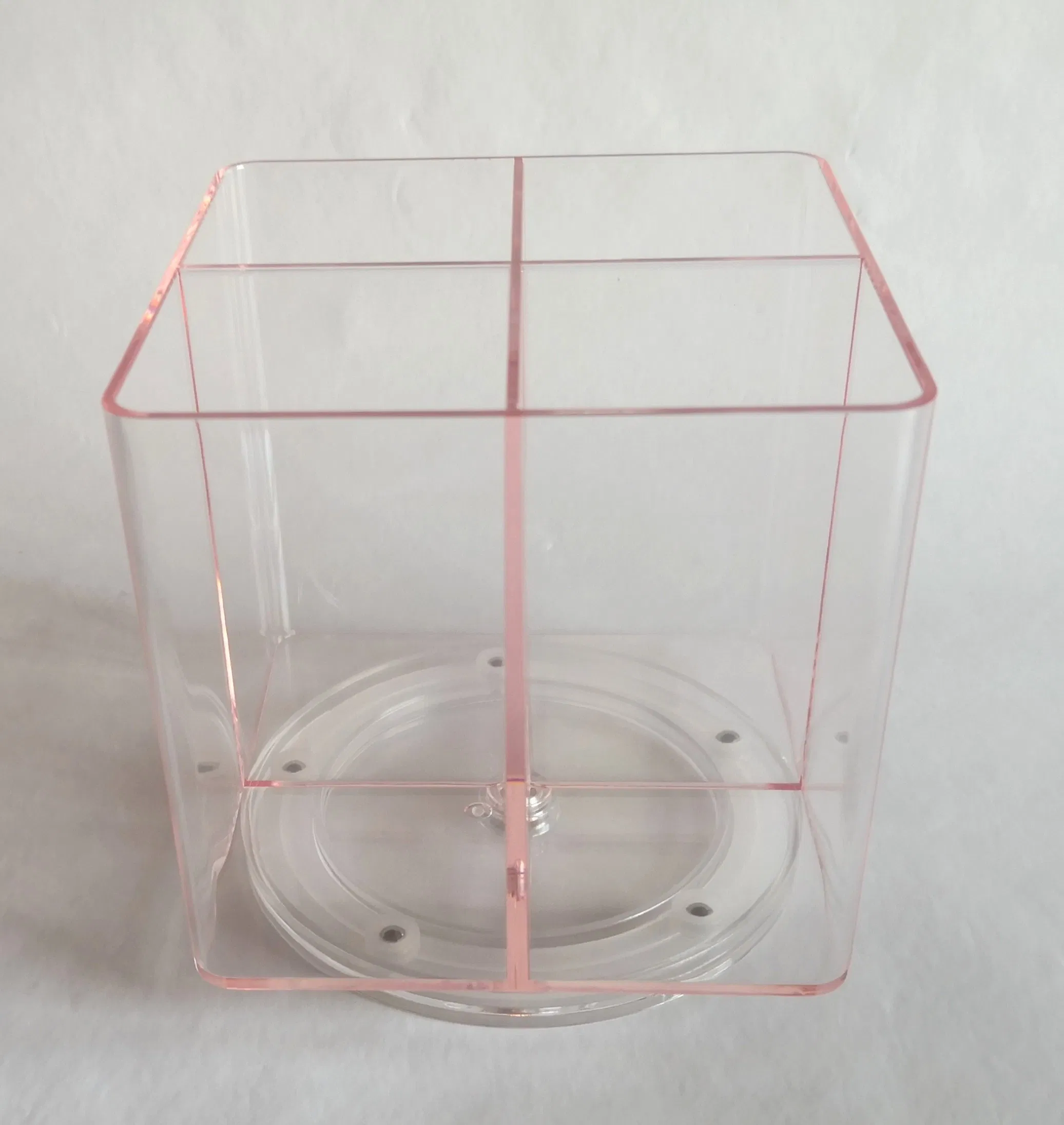 360 Brocha de Maquillaje Cuadrada Rotativa de Grado 4 Soporte Dividido Regalo Promocional