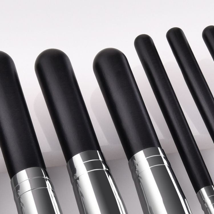 10PCS Conjuntos de Pinceles de Maquillaje, Kit de Pinceles de Maquillaje de Fundación Sintética Premium para Polvo Facial, Rubor, Sombra de Ojos y Kabuki