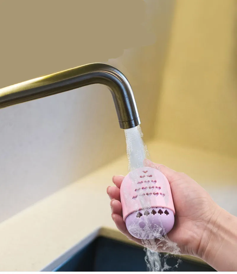 Esponja de Maquillaje en Polvo Contenedor Suave Transpirable
