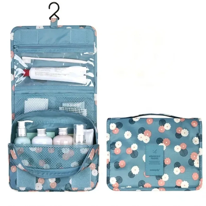 Organizador de Maquillaje Colgante Grande para Viaje y Almacenamiento