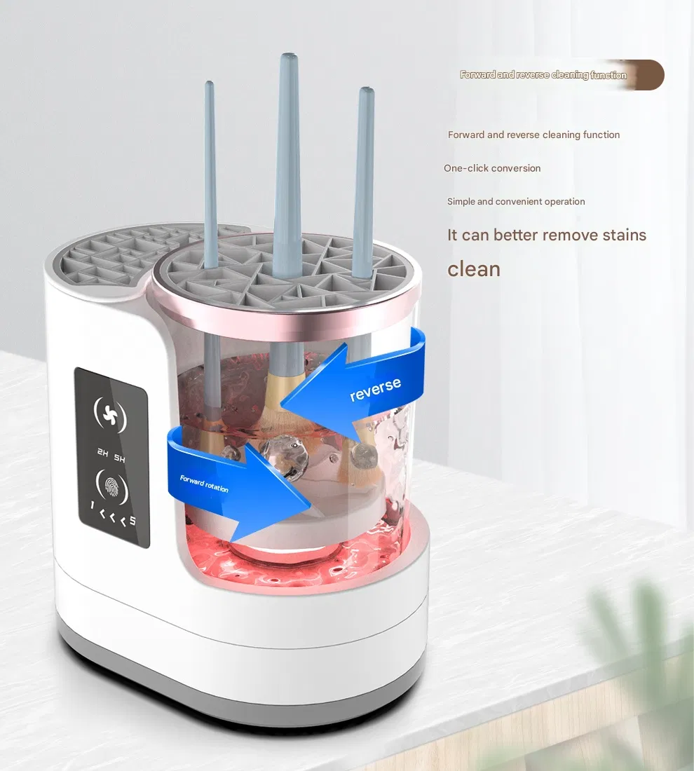 Limpiador de brochas eléctrico detalle 5