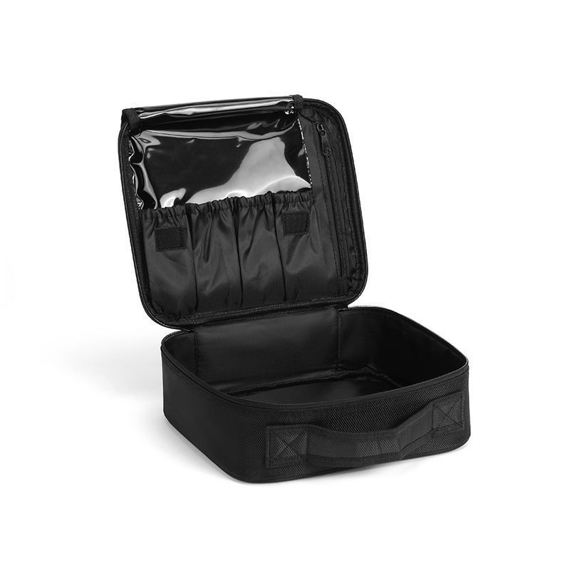 Fuliya Bolsa de Almacenamiento Cosmético Personalizada de Gran Capacidad para Viajes al Aire Libre, Estuche Profesional de Maquillaje