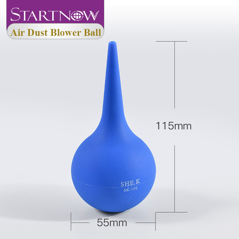 Inicio Fuerte Soplador de Aire de Goma Azul Herramienta de Limpieza de Látex para Quitar Polvo