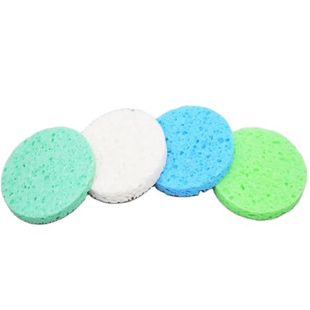 Esponja de Maquillaje de Celulosa Azul de Alta Calidad OEM