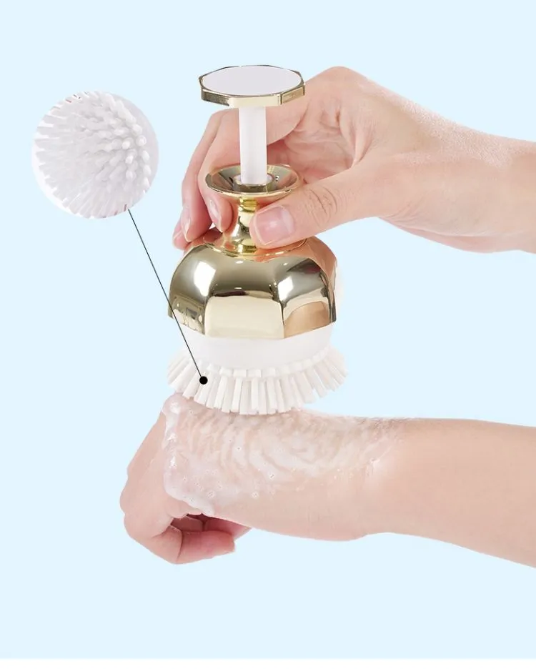 Cepillo de limpieza facial de silicona doble cara mini al por mayor, súper suave, masaje inflacionario, exfoliante facial, herramientas de maquillaje, limpiador