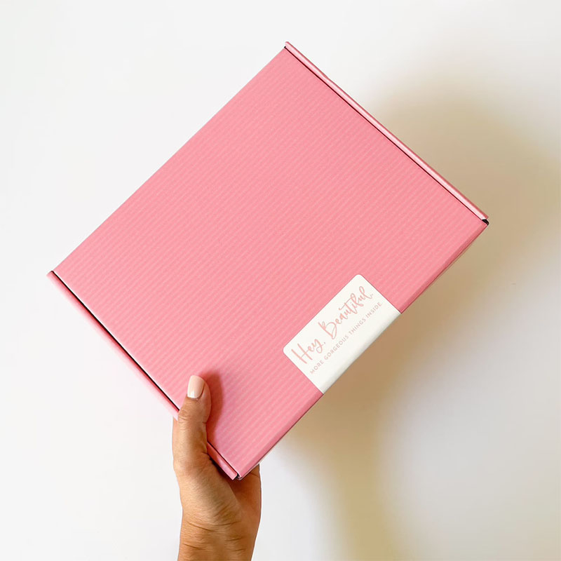 Caja de avión personalizada de cartón corrugado para regalo plano único, impresión ecológica, color, perfumes, cosméticos, ropa, hoja biodegradable para un fácil envío y almacenamiento