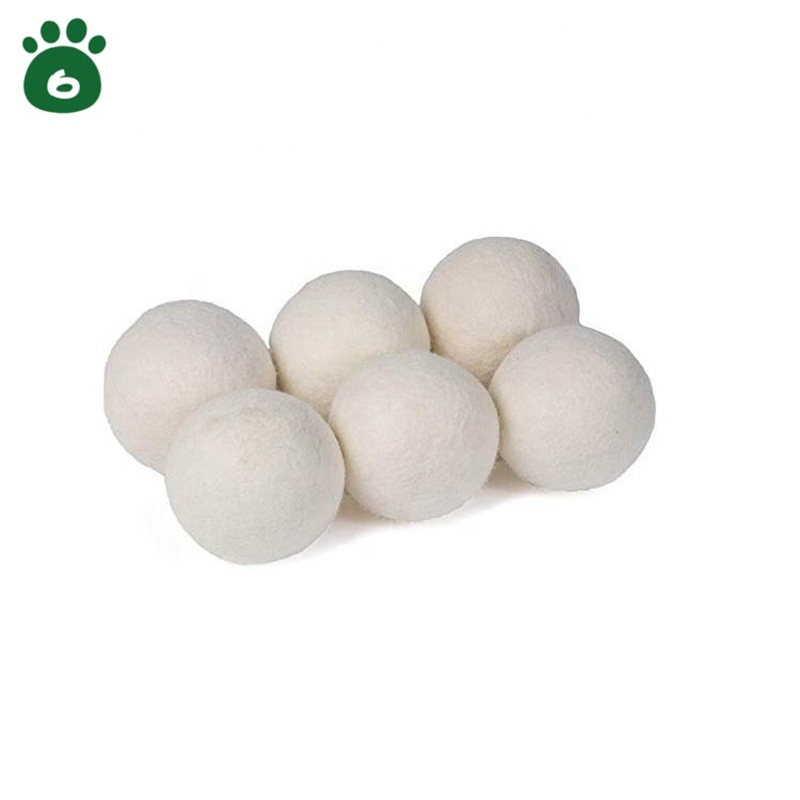 Bolas de lana secadoras creativas para la eliminación de cabello y anti enredos, secado rápido para baños