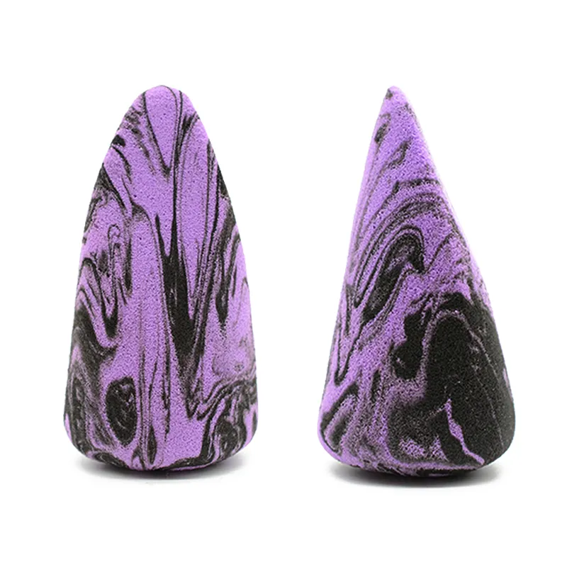 Esponja de maquillaje de látex personalizada con logo, etiqueta privada, esponja de maquillaje de silicona sin látex, puff de cosméticos