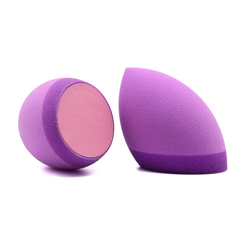 Nuevo Estilo Esponja de Silicona Libre de Látex 2 en 1 Esponja de Maquillaje Multifuncional Puff de Belleza Huevo Cosmético para la Cara