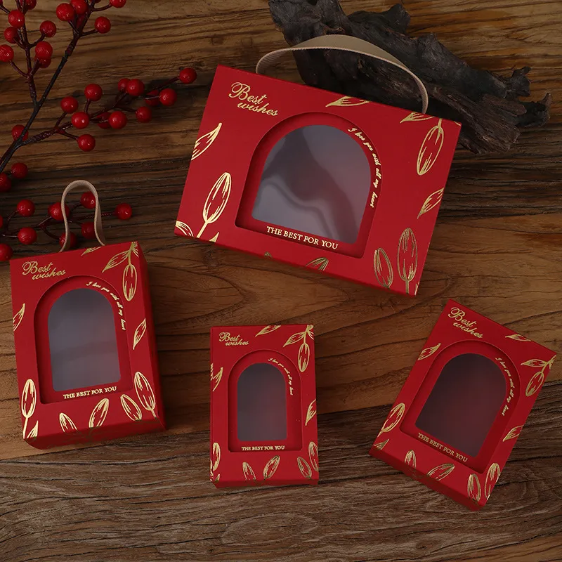 Caja de regalo de papel dorado personalizado para Navidad, vacaciones, bodas, cosméticos, medicina, juguetes, juegos, almacenamiento, cajas de recuerdos
