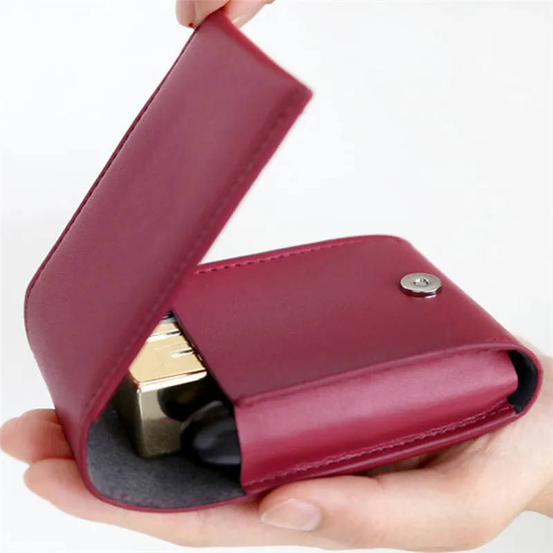Bolsa de Maquillaje Mini de Viaje Estuche de Cosméticos para Labios Bolsa de Brillo Labial