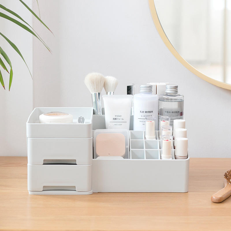 Entrega Rápida Pequeños Organizadores de Maquillaje y Almacenamiento Organizador de Plástico