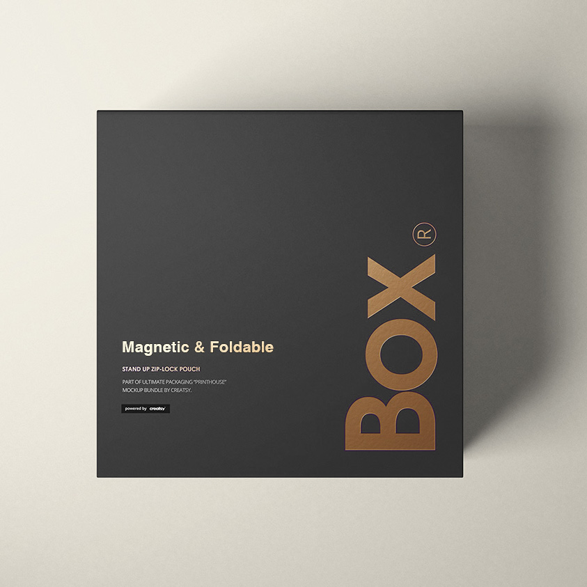 Caja de regalo de precio de fábrica, embalaje, venta caliente, cartón rígido, envío de cosméticos, almacenamiento, caja de papel plegable