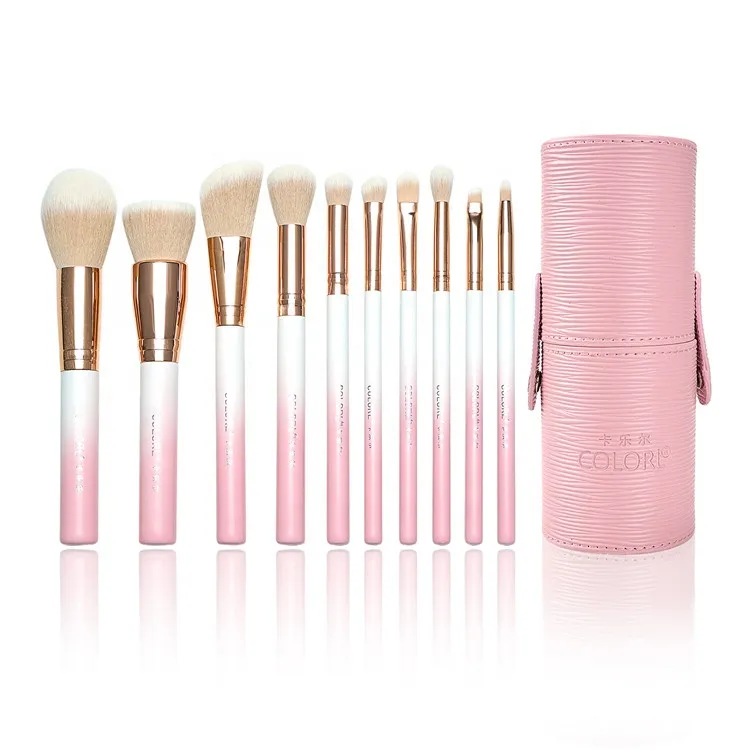 Fabricante de brochas de maquillaje, conjunto de brochas para ojos de cara linda