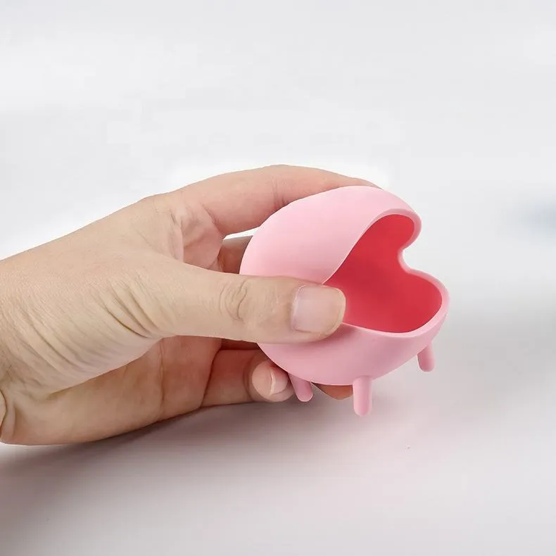 Funda protectora reutilizable y lavable para esponja de maquillaje con tapa, contenedor de silicona para sostener la esponja de maquillaje