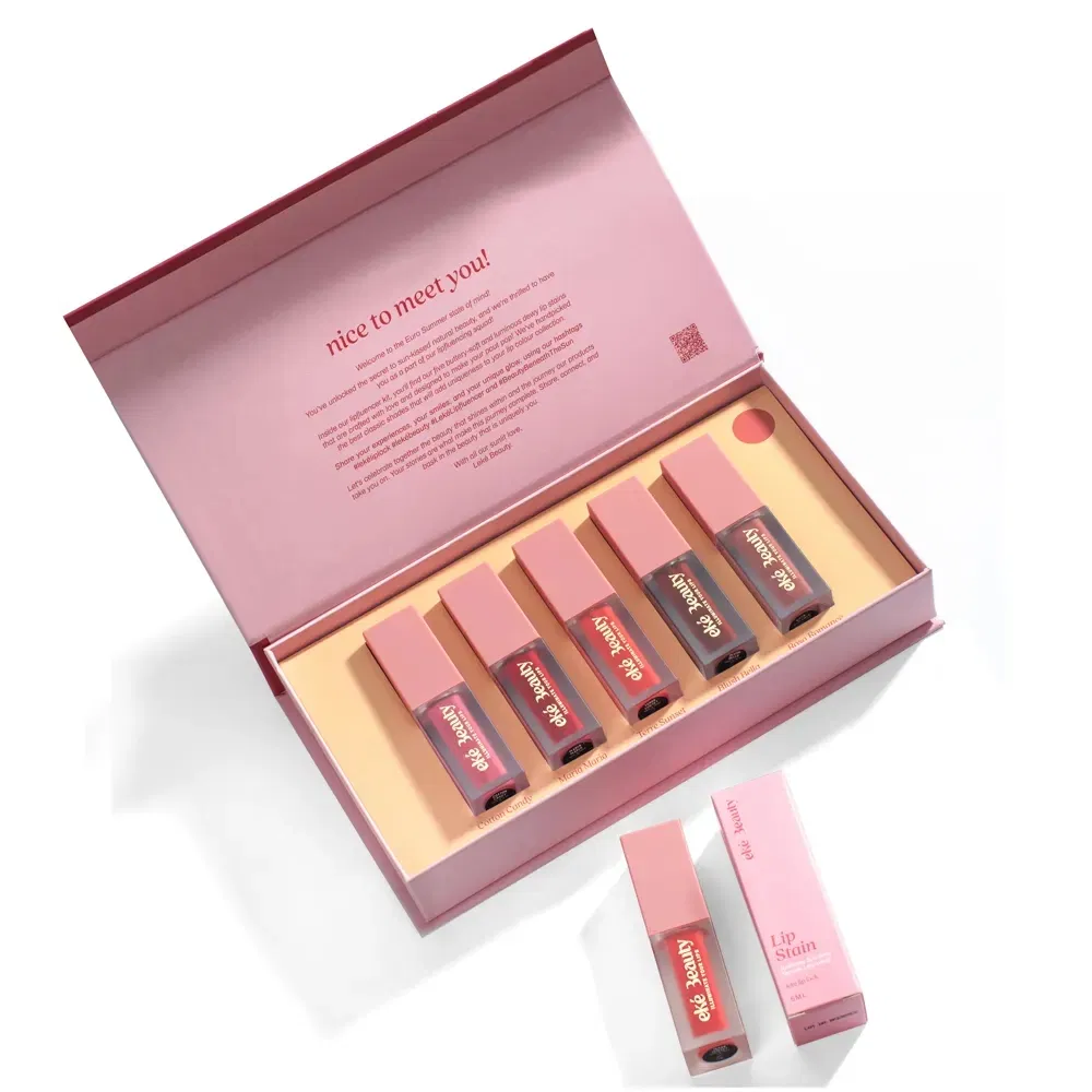 Caja de regalo de lujo para bodas con logotipo personalizado, caja de cartón de papel PU para empaquetado de joyas, almacenamiento de perfumes y cosméticos con asa