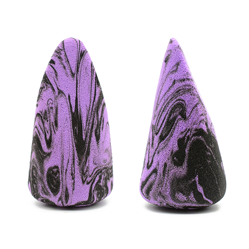 Esponja de maquillaje de látex personalizada con logo, etiqueta privada, esponja de maquillaje de silicona sin látex, puff de cosméticos