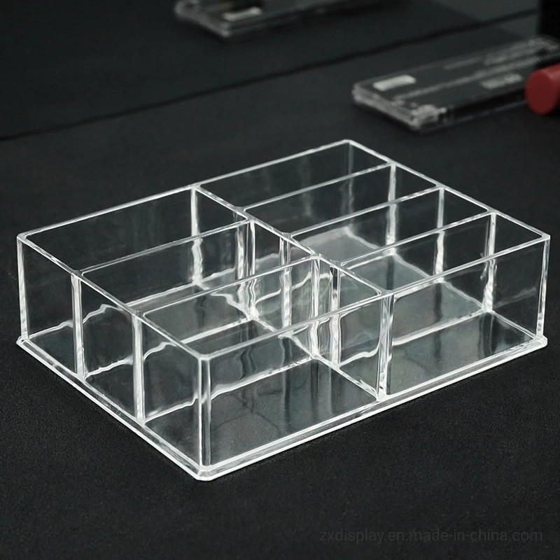 Organizador de Maquillaje de Plástico Acrílico para Almacenamiento de Esmalte de Uñas y Cosméticos