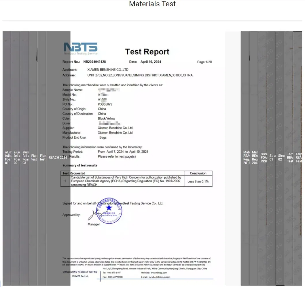 Certificaciones del sistema de calidad