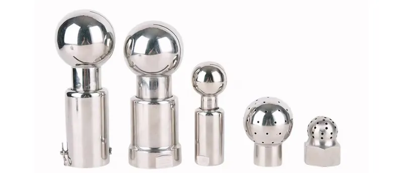 Bola de pulverización de acero inoxidable premium que garantiza una limpieza óptima del tanque