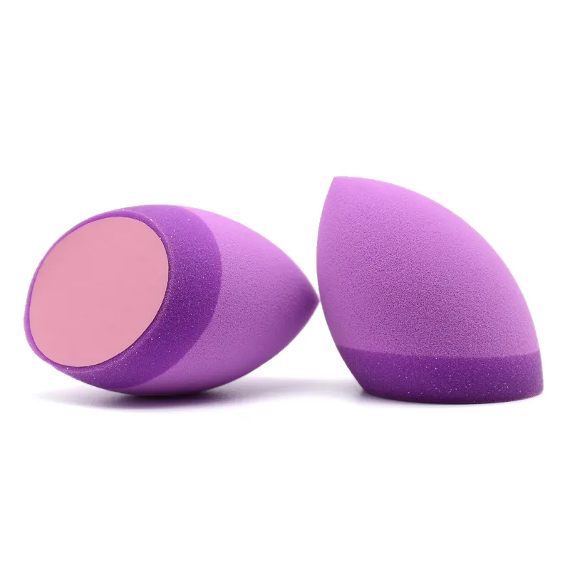 Nuevo Estilo Esponja de Silicona Libre de Látex 2 en 1 Esponja de Maquillaje Multifuncional Puff de Belleza Huevo Cosmético para la Cara