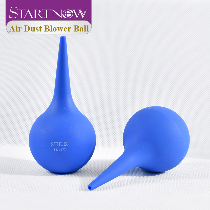 Inicio Fuerte Soplador de Aire de Goma Azul Herramienta de Limpieza de Látex para Quitar Polvo