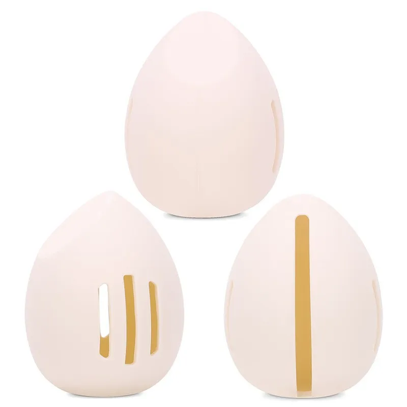 Estuche de silicona para esponja de maquillaje de viaje