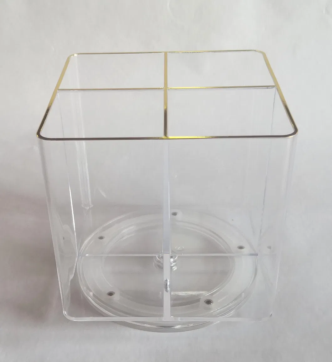 Soporte para Brocha y Algodón de Maquillaje