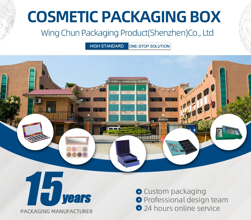 Caja de embalaje cosmético tipo cajón para almacenamiento clasificado de maquillaje