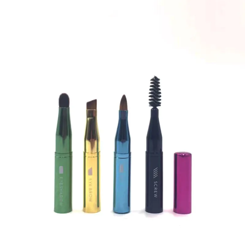 4 en 1 Pincel para Ojos y Labios Lápiz Mágico Herramienta de Maquillaje